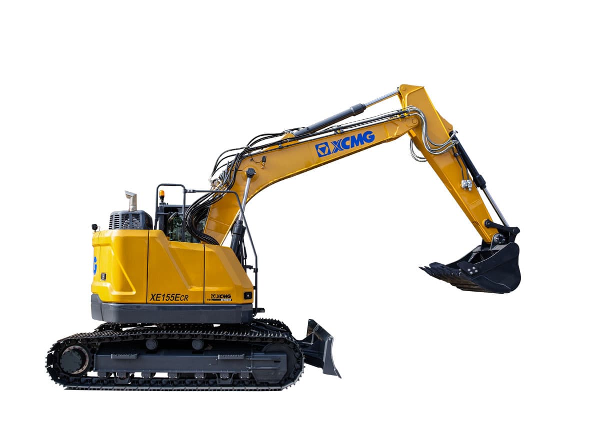 XCMG XE155ECR mit Kabine und zweiteiligem Ausleger – Bild 2