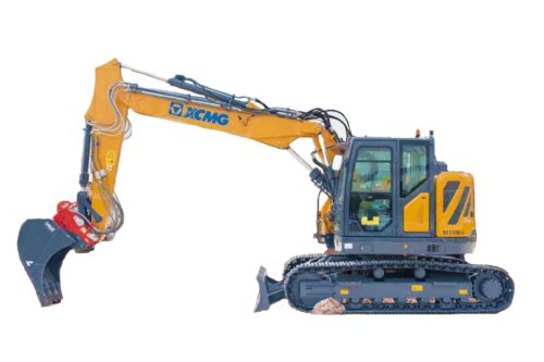 XCMG XE155ECR mit Kabine und zweiteiligem Ausleger